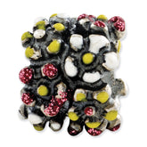 Sterling Silver Reflections Multicolored Enameled Flowers Bead