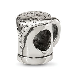 Sterling Silver Reflections Beer Mug Bead
