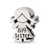 Sterling Silver Reflections Kids Big Sister Bead