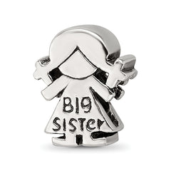 Sterling Silver Reflections Kids Big Sister Bead