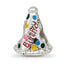 Sterling Silver Reflections Enameled Happy Birthday Hat Bead