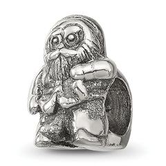 Sterling Silver Reflections Santa Claus Bead