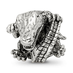 Sterling Silver Reflections Alligator Bead