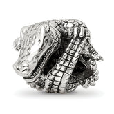 Sterling Silver Reflections Alligator Bead