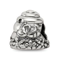 Sterling Silver Reflections Beehive Bead