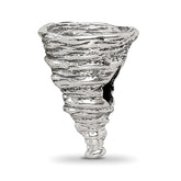 Sterling Silver Reflections Tornado Bead