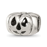 Sterling Silver Reflections Jack o Lantern Bead