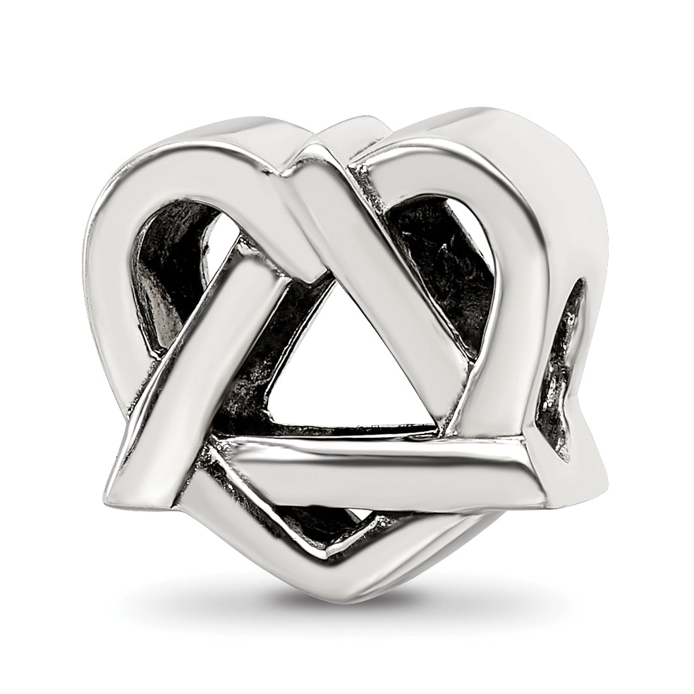 Sterling Silver Adoption Symbol Bead