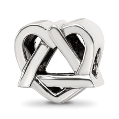 Sterling Silver Adoption Symbol Bead
