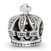 Sterling Silver Reflections Crown Bead