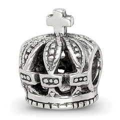 Sterling Silver Reflections Crown Bead