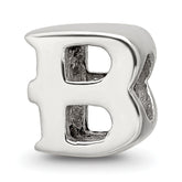 Sterling Silver Reflections Letter B Bead