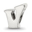 Sterling Silver Reflections Letter V Bead