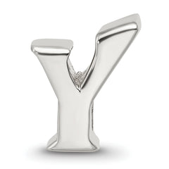 Sterling Silver Reflections Letter Y Bead