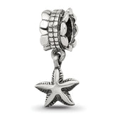 Sterling Silver Reflections Starfish Dangle Bead