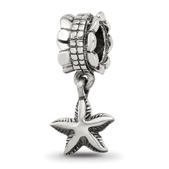 Sterling Silver Reflections Starfish Dangle Bead