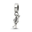 Sterling Silver Reflections Trumpet Dangle Bead