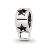 Sterling Silver Reflections Star w/Loop for Click-on Bead