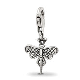 Sterling Silver Reflections Dragonfly Click-on for Bead