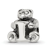 Sterling Silver Reflections Kids Letter I Bead