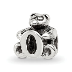 Sterling Silver Reflections Kids Letter O Bead