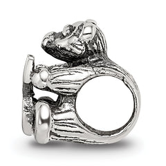 Sterling Silver 925 Kids Bead with Antiqued Polished FinishSophia