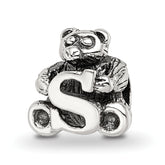 Sterling Silver Reflections Kids Letter S Bead