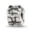 Sterling Silver Reflections Kids Lion Clip Bead