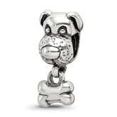 Sterling Silver Reflections Kids Dog & Bone Bead