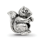 Sterling Silver Reflections Kids Squirrel Bead