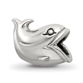 Sterling Silver Reflections Kids Whale Bead