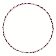 925 Sterling Silver Stackable Twisted Purple Enamel Bangle Bracelet
