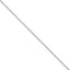 Sterling Silver .85mm Diamond-cut Round Spiga Bracelet