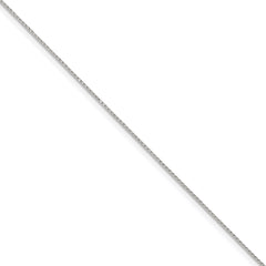 Sterling Silver .85mm Diamond-cut Round Spiga Bracelet