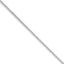 Sterling Silver 2.15mm Diamond-cut Round Spiga Chain