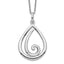 Remember Me Always Necklace in Sterling Silver, 18 Inch - Sophia Jewelers
