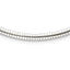 Sterling Silver 4mm Cubetto Necklace