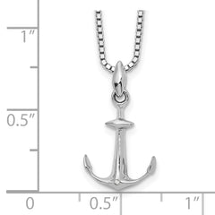 Sophia Jewelers Sterling Silver Diamond Necklace with Rhodium Polished Finish