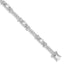 Cubic Zirconia Tennis Bracelet in Sterling Silver, 6mm, 7 Inch - Sophia Jewelers