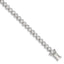Bezel Cubic Zirconia Tennis Bracelet in Sterling Silver, 5mm, 7 Inch - Sophia Jewelers