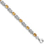 Twisted Citrine Bracelet in Sterling Silver, 5mm, 7 Inch - Sophia Jewelers