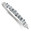 Swiss & London Blue Topaz Bangle Bracelet in Sterling Silver, 7.2 Inch - Sophia Jewelers