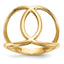 Oval Ring in 14K Yellow Gold, Size 7 - Sophia Jewelers