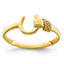 14K Horseshoe Ring