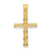 14k Filigree Cross Pendant