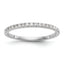Diamond Engagement Ring in 14K White Gold (1/6 ct. tw.), Size 7 - Sophia Jewelers