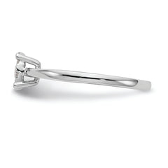 14K White Gold Halo Cluster 1/4 carat Diamond Complete Engagement Ring