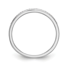 14K White Gold 1/6 carat Diamond Set of 2 Complete Wedding Bands