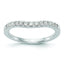 Diamond Wedding Band in 14K White Gold, 1.68mm (1/3 ct. tw.), Size 7 - Sophia Jewelers