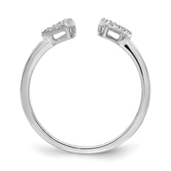 14k White Gold Diamond Ring